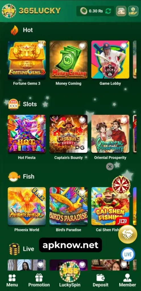 365 Lucky Game